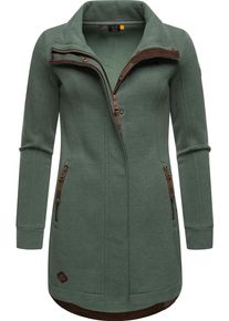 Ragwear Damen Sweatjacke "Letrice", grün, sportlich, Gr. S, Sweatware, Obermaterial: 65% Baumwolle, 35% Polyester, Sweatjacken, Sportliche Zip-Jacke