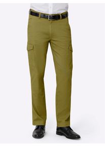CLASSIC Herren Webhose, grün, Gr. 26, unifarben, 98% Baumwolle, 2% Elasthan, Hosen