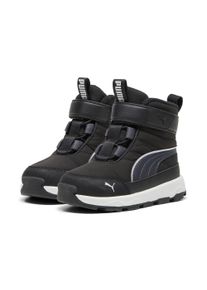 Puma Kinder Winterboots "EVOLVE BOOT AC+ INF", Gr. 22, schwarz-weiß, Textil, sportlich, Schuhe, Snowboots, Winterstiefel, Winterschuhe, für Kinder