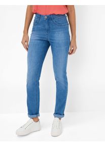 Brax Damen 5-Pocket-Jeans "Style CAROLA", blau, Gr. 88, 75% Baumwolle, 17% Polyester, 5% Elastomultiester, 3% Elasthan, Jeans