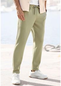 John Devin Herren Jogger Pants "Jogg Pants", grün, casual, Gr. S, unifarben, Stoff, Obermaterial: 83% Polyester, 13% Viskose, 4% Elasthan, Hosen,