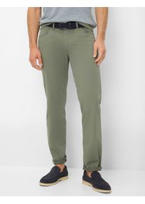 Brax Herren 5-Pocket-Hose "Style CADIZ", grün, Gr. 33, 78% Baumwolle, 19% Lyocell, 3% Elasthan, Hosen