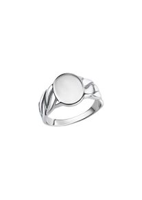 Vivance Damen Fingerring "925/- Sterling Silber rhodiniert oval", 019 (60,0), Silber 925 (Sterlingsilber), weiß, Silber 925 (Sterlingsilber),