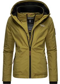 Marikoo Damen Outdoorjacke "Erdbeere", grün, sportlich, Gr. S, Oberstoff: 100% Polyester, Futter: 100% Polyester, Wattierung: 100% Polyester,