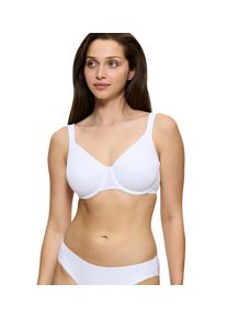 Triumph Damen Minimizer-BH "Comfort Minimizer W X", Gr. 75, weiß, Microtouch, Obermaterial: 71% Polyester, 18% Polyamid, 11% Elasthan (LYCRA),
