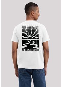 F4NT4STIC Herren T-Shirt "Be The Sunshine", weiß, casual, Gr. XXL, Obermaterial: 100% Baumwolle, Shirts, Premium Qualität
