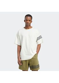 Herren T-Shirt "NEU C TEE", weiß, sportlich, Gr. M, adidas originals, Obermaterial: 100% Baumwolle, Shirts