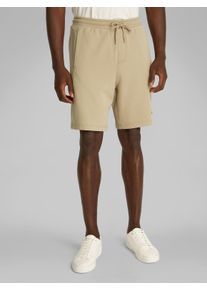 Herren Shorts "WOVEN LABEL SHORT", grün, casual, Gr. XXL, Calvin Klein Jeans, unifarben, Sweatware, Obermaterial: 100% Baumwolle, Hosen, mit