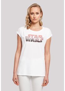 F4NT4STIC Damen T-Shirt "Star Wars Tatooine Logo", weiß, casual, Gr. XXXL, Obermaterial: 100% Baumwolle, Shirts, Print