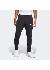 Herren Sporthose "M TIRO CARGO P", schwarz-weiß, sportlich, Gr. S, adidas Sportswear, Obermaterial: 100% Polyester, Hosen