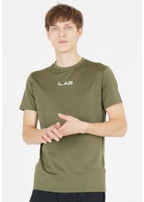ELITE LAB Herren Funktionsshirt "Core Elite X1", grün, sportlich, Gr. L, unifarben, 47% Polyester, 47% Polyester, 6% Elasthan, Shirts, mit Quick