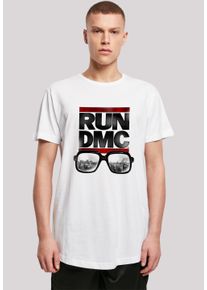 F4NT4STIC Herren T-Shirt "Run DMC Glasses NYC", weiß, casual, Gr. XXL, Obermaterial: 100% Baumwolle, Shirts, Premium Qualität