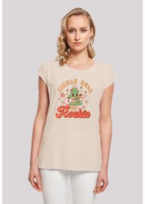 F4NT4STIC Damen T-Shirt "Jingle Bell Rockin Weihnachten", weiß, casual, Gr. XXXL, Obermaterial: 100% Baumwolle, Shirts, Premium Qualität,