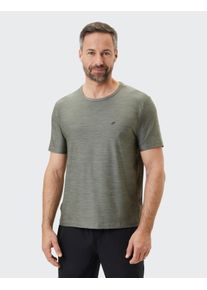 Joy Sportswear Herren Funktionsshirt "T-SHIRT VITUS", grün, sportlich, Gr. 58, meliert, Stoff, Obermaterial: 90% Polyester, 10% Elasthan, Shirts
