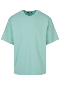 2Y STUDIOS Herren T-Shirt "2Y Studios Herren Basic Oversize Tee", grün, casual, Gr. S, unifarben, 100% Baumwolle, Shirts
