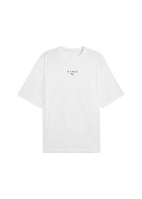 Puma Herren Trainingsshirt "Puma x HYROX Oversize T-Shirt Herren", weiß, Gr. XXL, Obermaterial: 100% Baumwolle; Kragen: 29% Polyester, 71% Baumwolle,