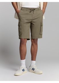 NO EXCESS Herren Cargohose "NO EXCESS Cargo-Shorts", grün, Gr. L, 65% Baumwolle, 32% Polyamid, 3% Elasthan, Hosen