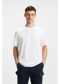 BOSS Green Herren T-Shirt "Tee", weiß, casual, Gr. XXL, unifarben, Single Jersey, Obermaterial: 100% Baumwolle, Shirts, mit Rundhalsausschnitt