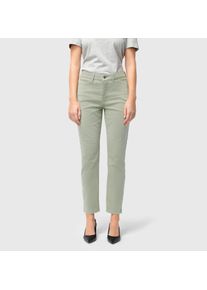 MAC Damen 7/8-Jeans "Dream Chic", grün, feminin, Gr. 40, Denim/Jeans, Obermaterial: 88% Baumwolle, 8% Elastomultiester, 4% Elasthan, Jeans, verkürzte