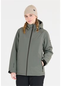 WHISTLER Damen Skijacke "Montook", grün, sportlich, Gr. 42, unifarben, 100% Polyester, Jacken, in wasser- und windabweisender Qualität