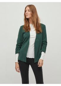 Vila Damen Kurzblazer "VIHER NEW 3/4 BLAZER -NOOS", grün, modisch, Gr. XXL, unifarben, Web, Obermaterial: 63% Polyester, 33% Viskose, 4% Elasthan,