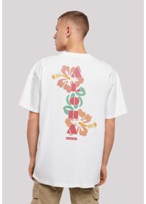 F4NT4STIC Herren T-Shirt "Aloha", weiß, casual, Gr. 5XL, Obermaterial: 100% Baumwolle, Shirts, Print