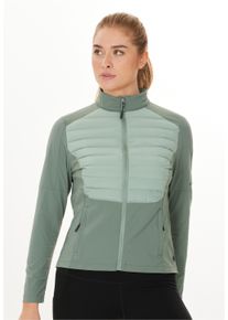 Endurance Damen Laufjacke "Beistyla", grün, sportlich, Gr. 38, unifarben, kariert, 100% Nylon, Jacken, mit wasserdichter Funktion