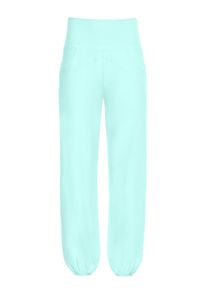WINSHAPE Damen Sporthose "Functional Light and Comfort Wide Leg Pants CUL102LC", grün, Gr. XXL, 85% Polyester, 15% Elasthan, Hosen, mit Gummizug