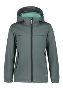 Icepeak Kinder Softshelljacke "KONAN JR", grün, sportlich, Gr. 140, Softshell, Obermaterial: 100% Polyester, Jacken