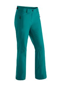 Maier Sports Damen Skihose "Ronka", grün, Gr. 23, 100% Polyester, Hosen, Damen Schneehose, wind- und wasserdicht, 2 RV-Taschen, Regular Fit