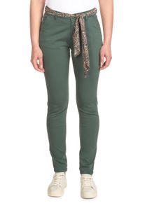 Damen Chinohose "DYLI 4", grün, casual, Gr. 24, Le Temps Des Cerises, 98% Baumwolle, 2% Elasthan, Hosen, aus Baumwollstretch