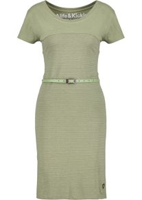 alife and kickin ALIFE & KICKIN Damen Sommerkleid "Damen ClarinaAK Z", braun, Gr. XS, 65% Baumwolle 35% Polyester, Kleider