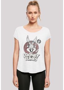 F4NT4STIC Damen T-Shirt "Looney Tunes Bugs Bunny'", weiß, casual, Gr. XXL, Obermaterial: 100% Baumwolle, Shirts, Print