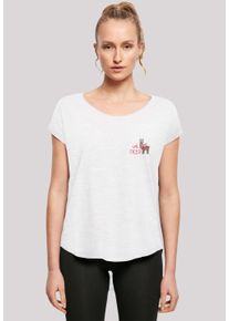 F4NT4STIC Damen T-Shirt "Christmas Deer", weiß, casual, Gr. XL, Obermaterial: 100% Baumwolle, Shirts, Premium Qualität, Rock-Musik, Band