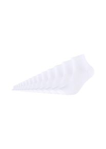 s.Oliver Damen Kurzsocken "Kurzsocken 15er Pack", Gr. 39, weiß, 70% Baumwolle 18% Polyamid 10% Polyester 2% Elasthan, uni, Socken