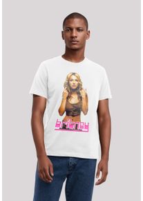 F4NT4STIC Herren T-Shirt "Britney Spears", weiß, casual, Gr. XXL, Obermaterial: 100% Baumwolle, Shirts, Streetwear Fashion