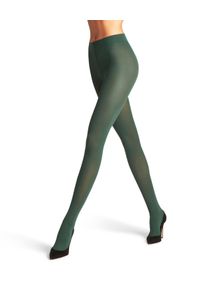 Falke Damen Feinstrumpfhose "Pure Matt", Gr. S, grün, Obermaterial: 92% Polyamid, 8% Elasthan, unifarben, Strumpfhosen, semi-blickdicht & matt, fein,
