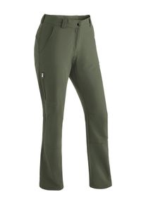 Maier Sports Damen Funktionshose "Helga", grün, Gr. 38, 91% Polyester, 9% Elasthan, Hosen, warme Damen Outdoorhose, robuste Wanderhose, Regular Fit