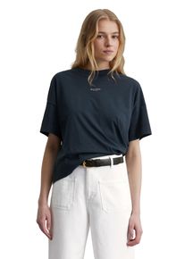 Marc O'Polo MARC O'POLO Damen T-Shirt "aus leichtem Single Jersey"muted blau, Basic, Gr. XXL, unifarben, Obermaterial: 100% Baumwolle, Shirts