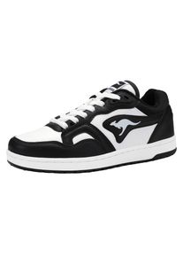 Kangaroos Sneaker "K-Slam Point", Gr. 38, schwarz-weiß, Synthetik, sportlich, Schuhe