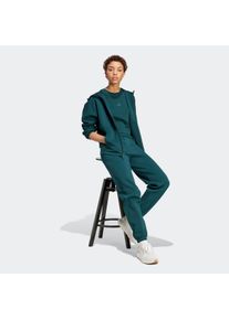 Damen Sporthose "W FI SL PT"aurora ivy, sportlich, Gr. L, adidas Sportswear, Obermaterial: 68% Baumwolle, 32% Polyester, Hosen, Regulär geschnitten,