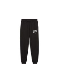 Puma Kinder Sporthose "Puma Class Jogginghose Jungen", schwarz, Gr. 128, bedruckt, 68% Baumwolle, 32% Polyester, Hosen