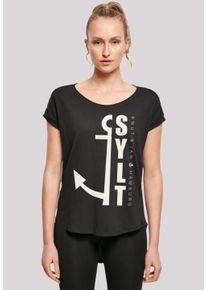 F4NT4STIC Damen T-Shirt "Sylt Anker Knut & Jan Hamburg", schwarz, casual, Gr. S, Obermaterial: 100% Baumwolle, Shirts, Print