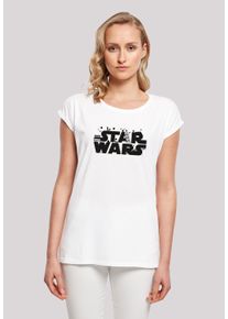 F4NT4STIC Damen T-Shirt "Star Wars Minimalist Logo", weiß, casual, Gr. XXXL, Obermaterial: 100% Baumwolle, Shirts, Print