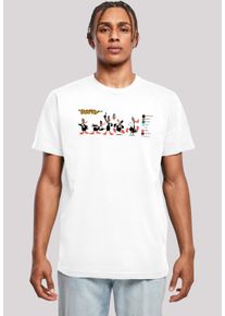 F4NT4STIC Herren T-Shirt "Looney Tunes Daffy Duck Colour Code", weiß, casual, Gr. XXL, Obermaterial: 100% Baumwolle, Shirts, Print