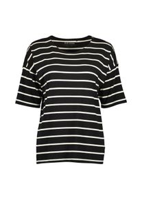 Blue Seven Damen T-Shirt "Blue Seven T-Shirt", schwarz, Gr. 48, 95% Viskose, 5% Elasthan, Shirts