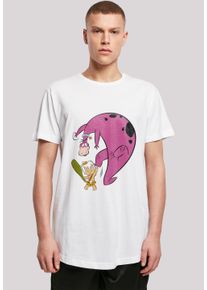 F4NT4STIC Herren T-Shirt "Die Familie Feuerstein Bamm Bamm And Dino", weiß, casual, Gr. XL, Obermaterial: 100% Baumwolle, Shirts, Print