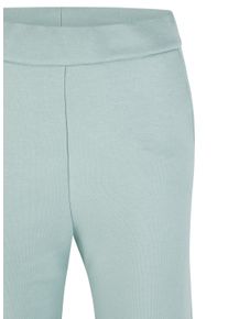 Lecomte Damen Jerseyhose "Lecomte Weite Jersey-Hose - Komfort trifft Stil", grün, feminin, Gr. 40, unifarben, 80%Modal 20% Baumwolle, Hosen