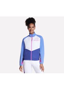 Skechers Damen Trainingsjacke "BRIGHT WHITE", weiß, sportlich, Gr. XXL, Obermaterial: 92% Polyester, 8% Elasthan, Jacken