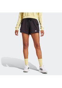 Damen Shorts "W SL FT SHO", schwarz-weiß, sportlich, Gr. XL, adidas Sportswear, Obermaterial: 70% Baumwolle, 30% Polyester, Hosen